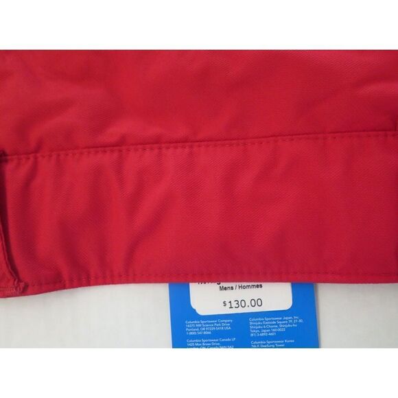 Columbia WS0946 613 Men's Sz 4X Mountain Red Bugaboo IV Ski/Snowboard Pants $130 - Picture 4 of 12
